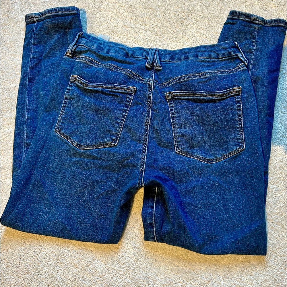 Good American Blue Skinny Jeans Classic Style